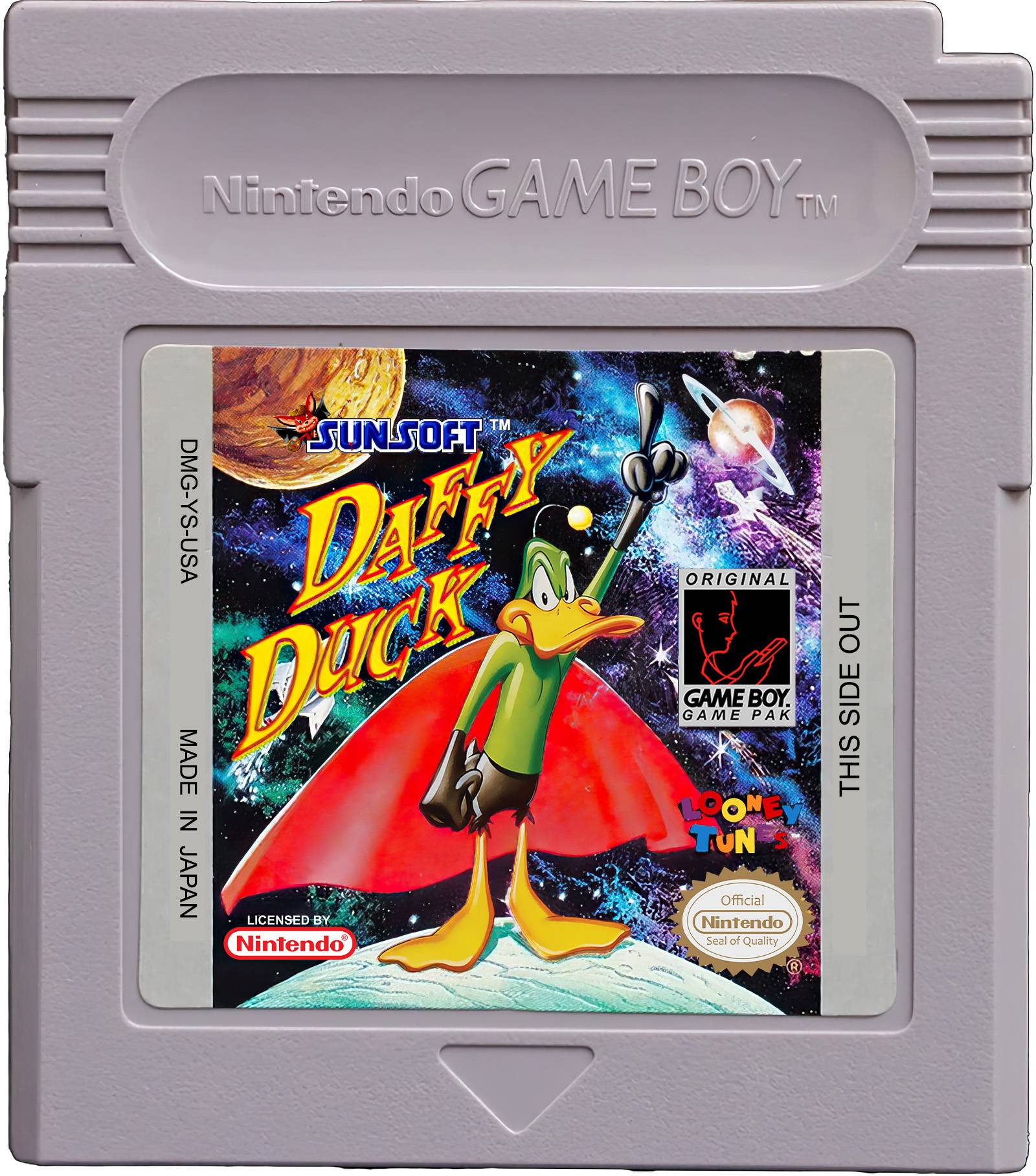 Лицензионный картридж Daffy Duck The Marvin Missions для Game Boy